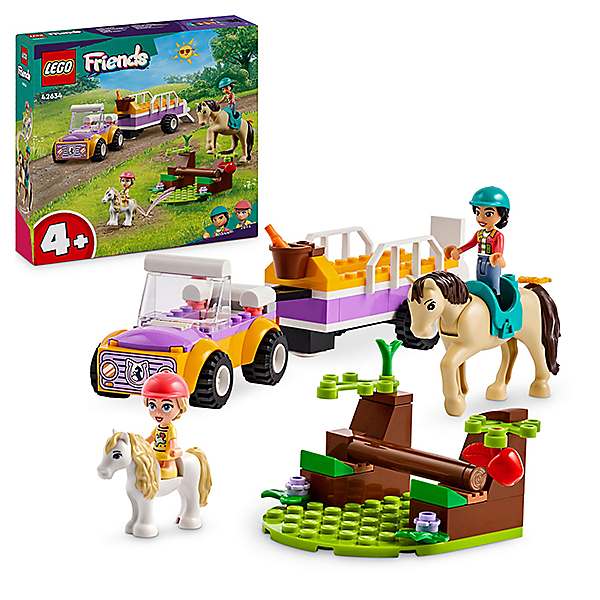 LEGO Friends Horse Pony Trailer Toy Set Curvissa