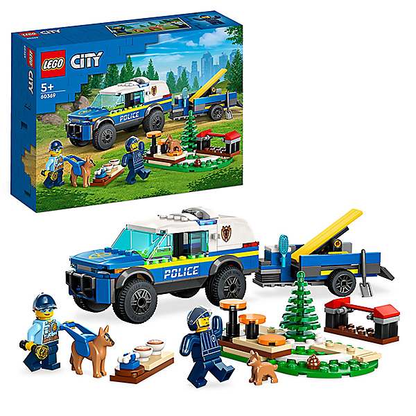 Lego city truck and sales trailer