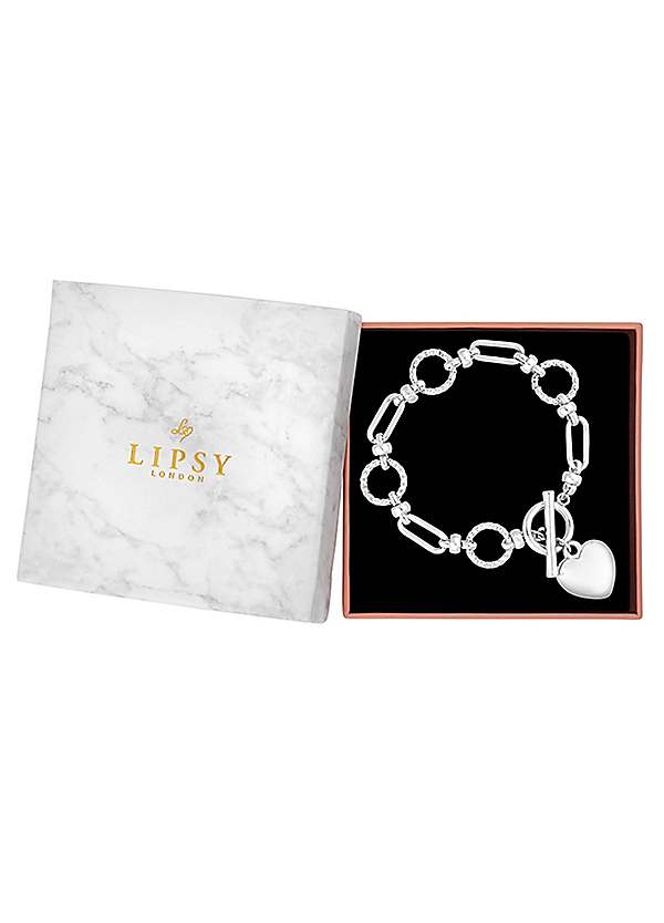 Lipsy deals heart bracelet