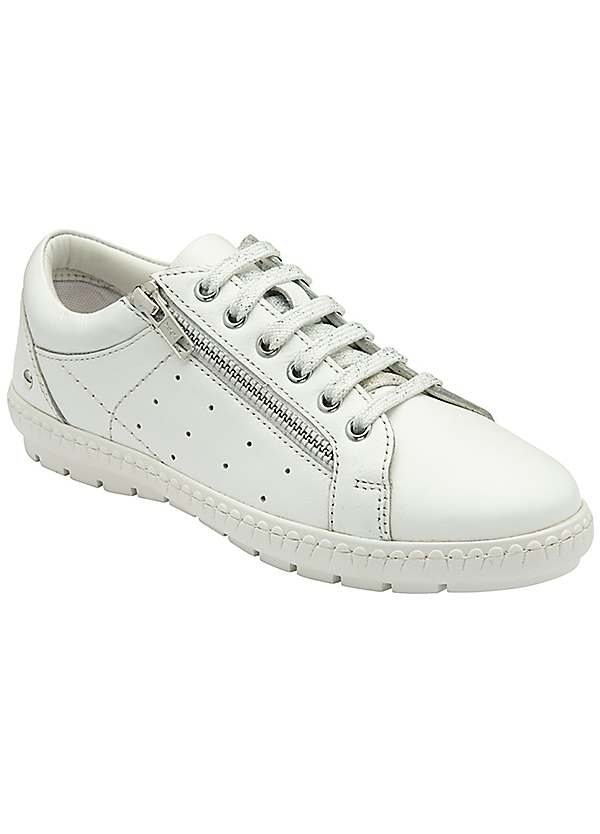 Lotus White Pedrina Trainers Curvissa