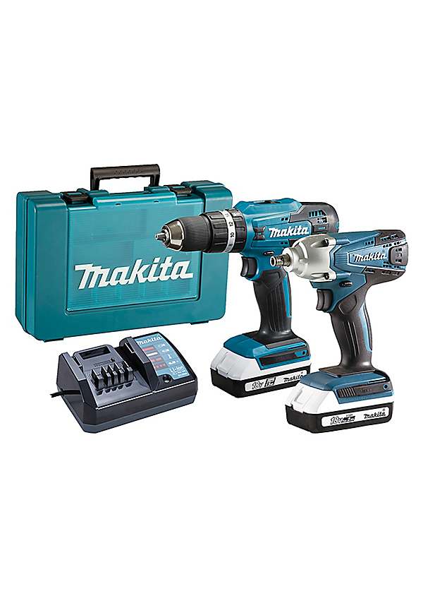 Makita DK18922A 18 V G-Series Cordless Combi Drill Impact Driver