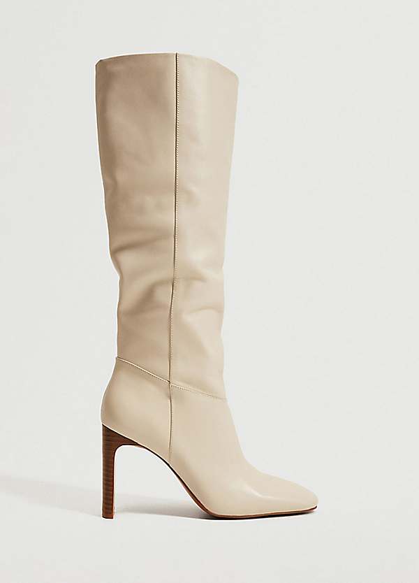 Mango knee best sale high boots