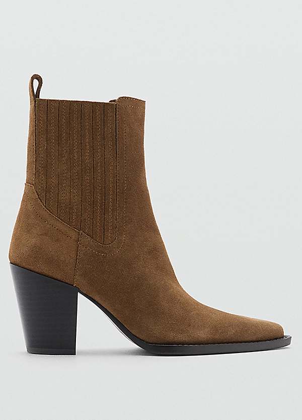 Mango Westy Ankle Boots Curvissa
