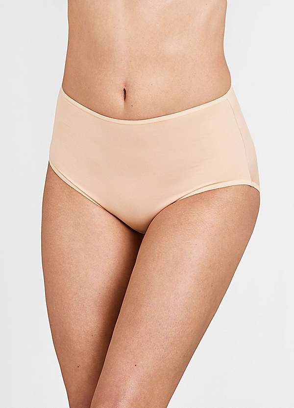 Lady Soft Touch Maxi Briefs Comfy Knickers Cotton Underwear