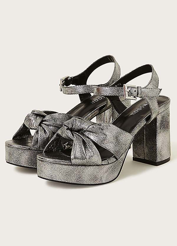 Monsoon silver hot sale sandals