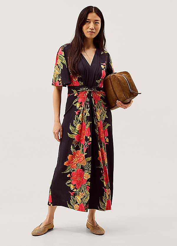 moana midi dress Thats So Fetch | Moana Midi | Blue Floral