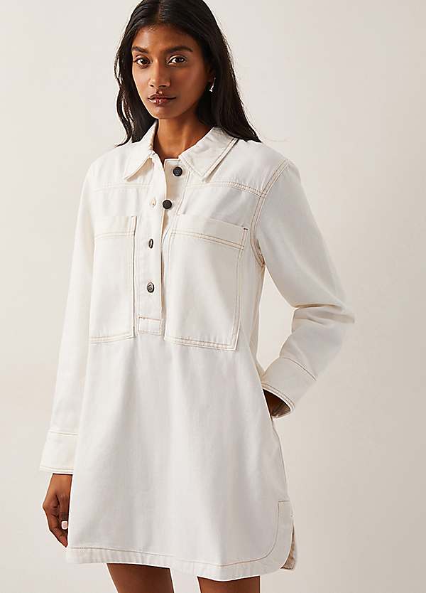 Cheap collar tunic dress on Sale