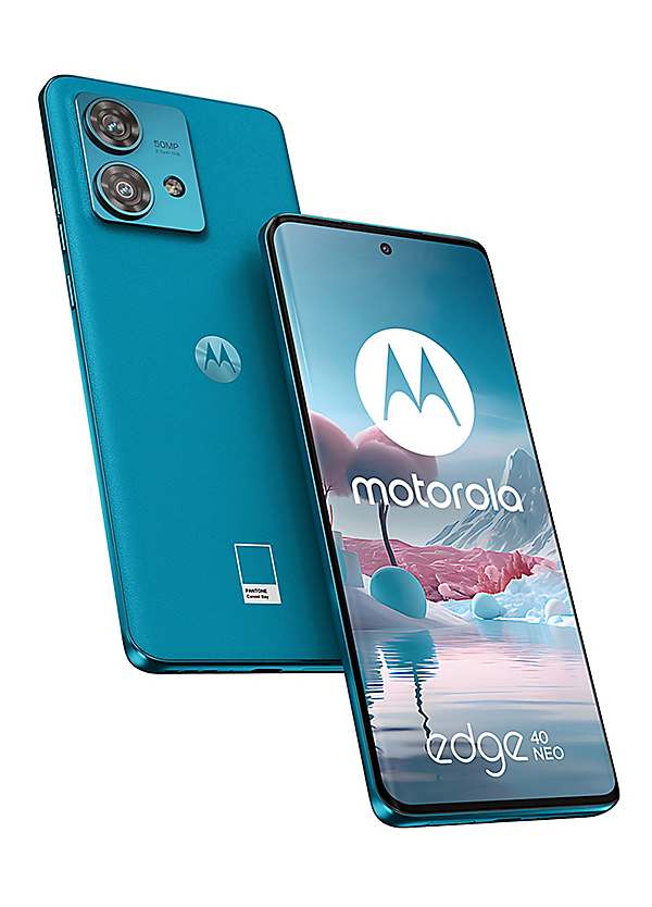 Motorola Edge 40 Neo Mobile Phone - Blue | Curvissa