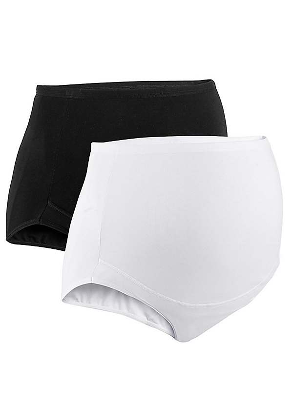 Pack of 2 Maternity Briefs by bonprix
