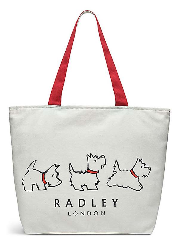 Radley bag with online dogs on