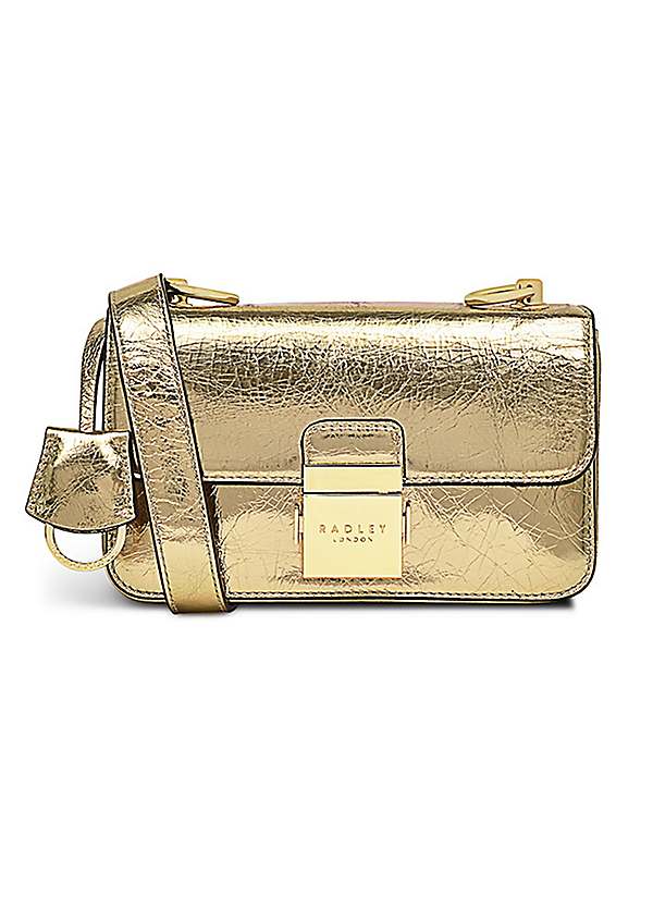 Radley gold bag new arrivals