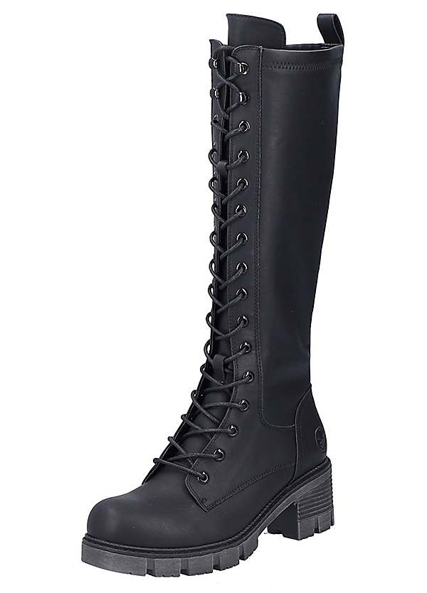 tall lace boots women's