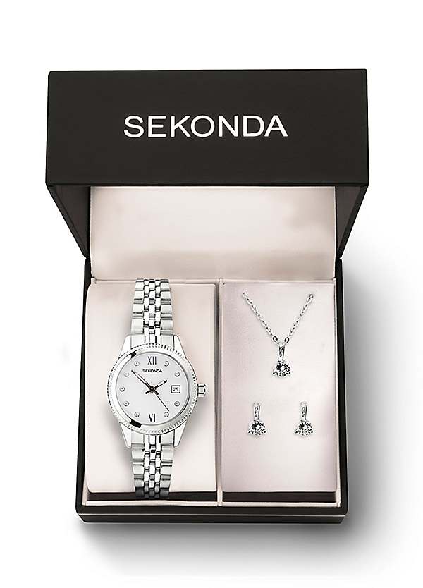 Sekonda Exclusive Ladies Silver Stainless Steel Bracelet Analogue