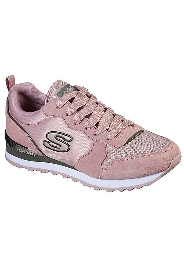 skechers lace up trainers