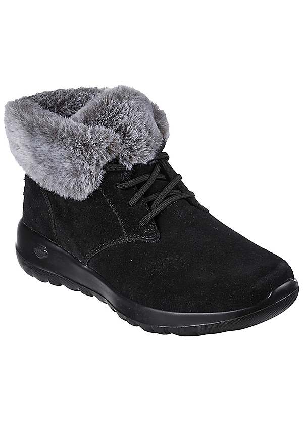 Skechers On The Go Joy Plush Dreams Winter Boots Curvissa