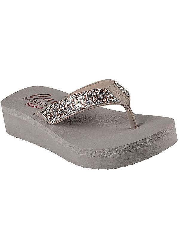 Women's skechers cali vinyasa on sale sandals