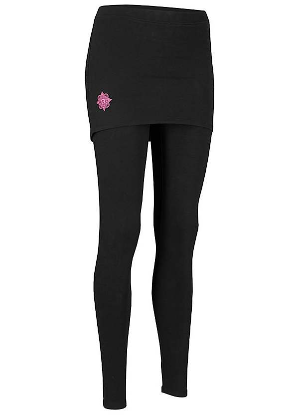 Skirted Stretch Leggings by bonprix 