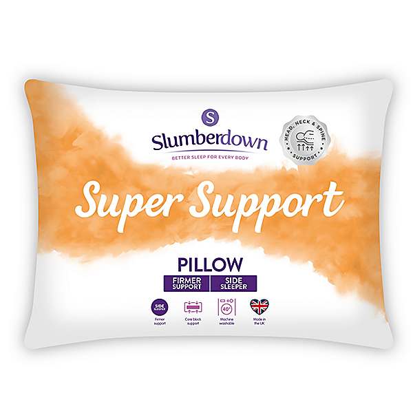 Slumberdown Super Support Cosy Nights Firm Support Pair of Pillows