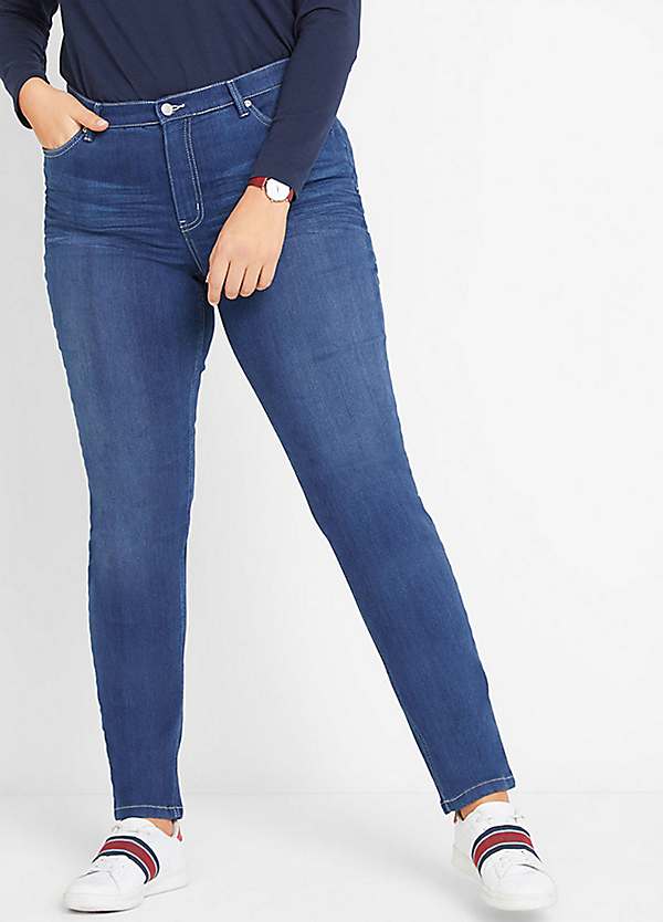 Super Soft Straight Cut Jeans by bonprix