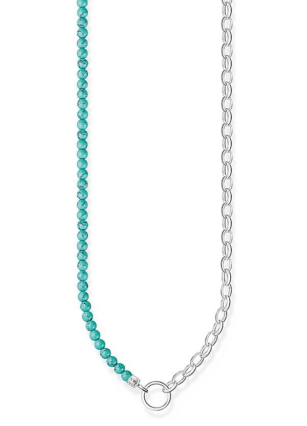 THOMAS SABO Turquoise and Silver Necklace Curvissa
