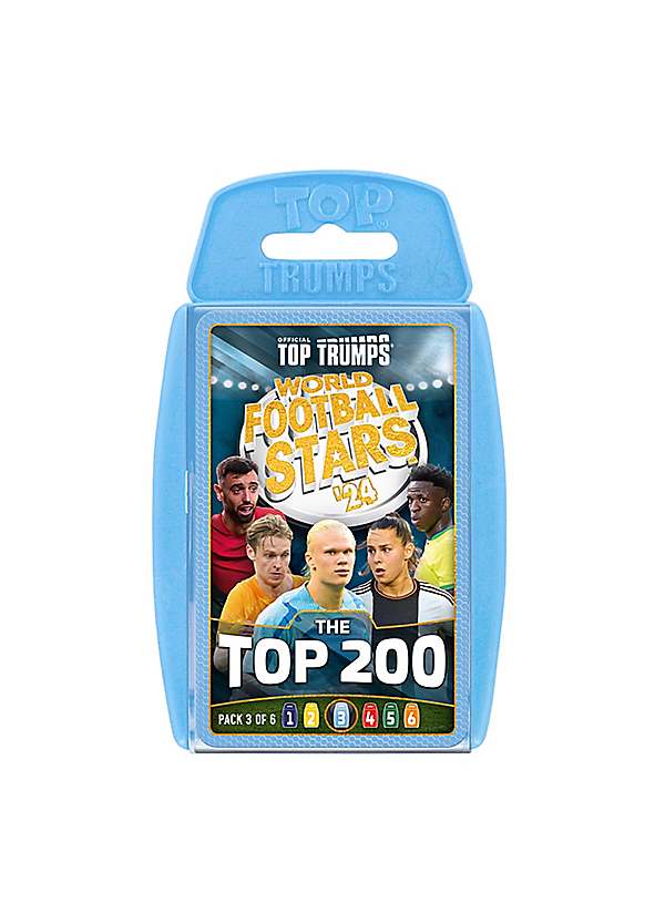 早割航空券 Trumps Top 200 Top Stars Football World Trumps Top - 3 Pack スポーツゲーム(野球盤等)