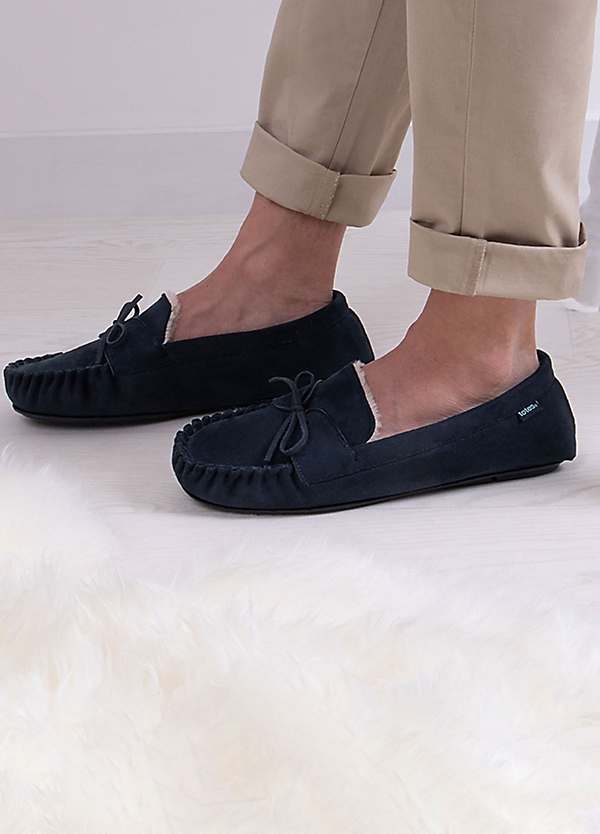 Totes mens sale moccasin slippers