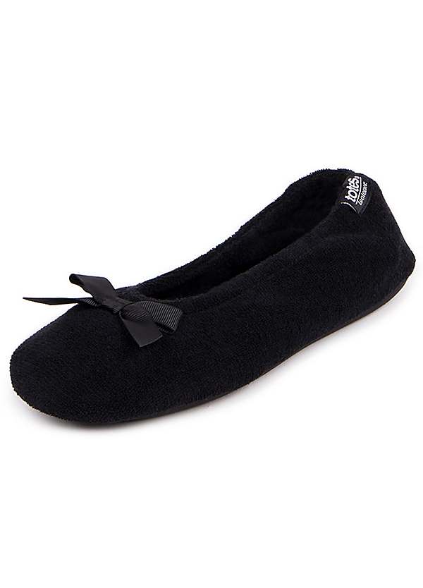 Totes isotoner sale ballerina slippers