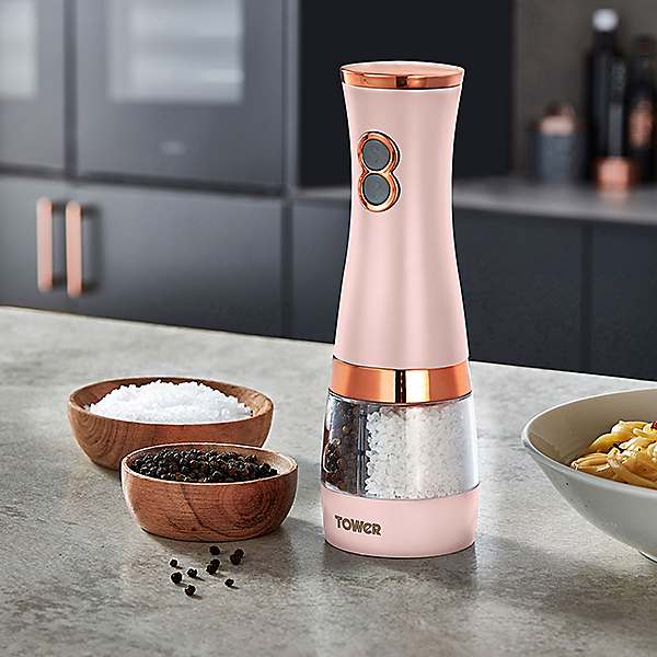 Buy Tower Blue Electric Salt Pepper Mills from the Next UK online shop