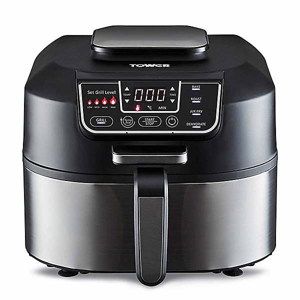 Buy Tower T17071 7L Vortx Vizion Air Fryer - Black