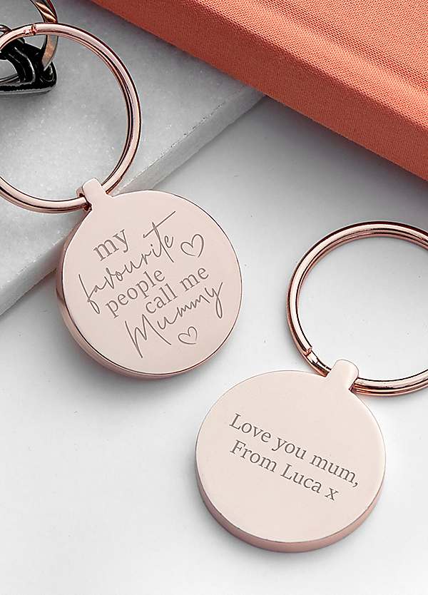 Treat Republic Personalised Favourite Mummy Keyring