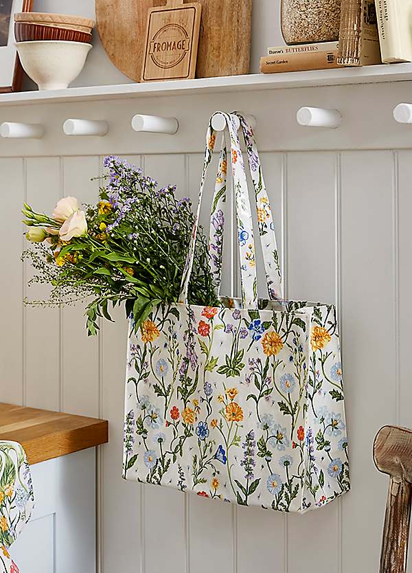 Ulster Weavers Finch Flower Medium Shoulder PVC Shopper Bag