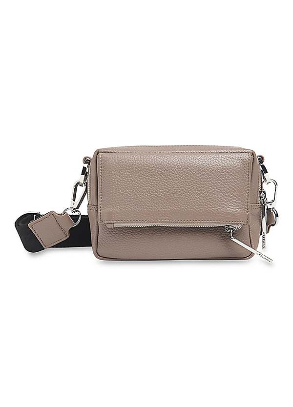 Whistles Dark Grey Bibi Cross Body Bag Curvissa