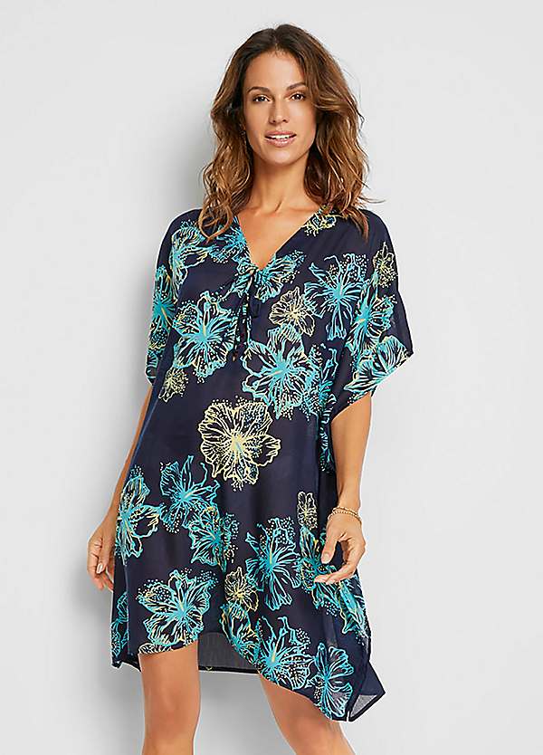Beach Kaftan Short Dress Cover Up Short Kaftan In Safari Grey Rock Olive Beach Kaftan Short Dress Cover Up Short Kaftan In Safari Grey Rock Olive