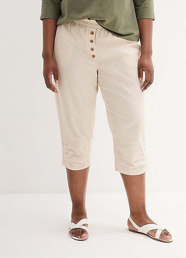 Bonprix High Bonprix Cropped Trousers Bonprix High Waist Cropped
