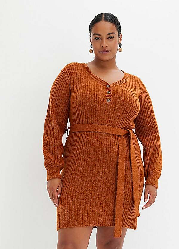 Wool jumper fashion dress