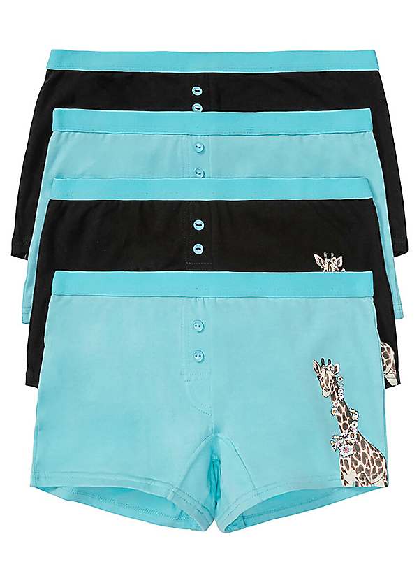 Pack of 4 Girlie Boxers