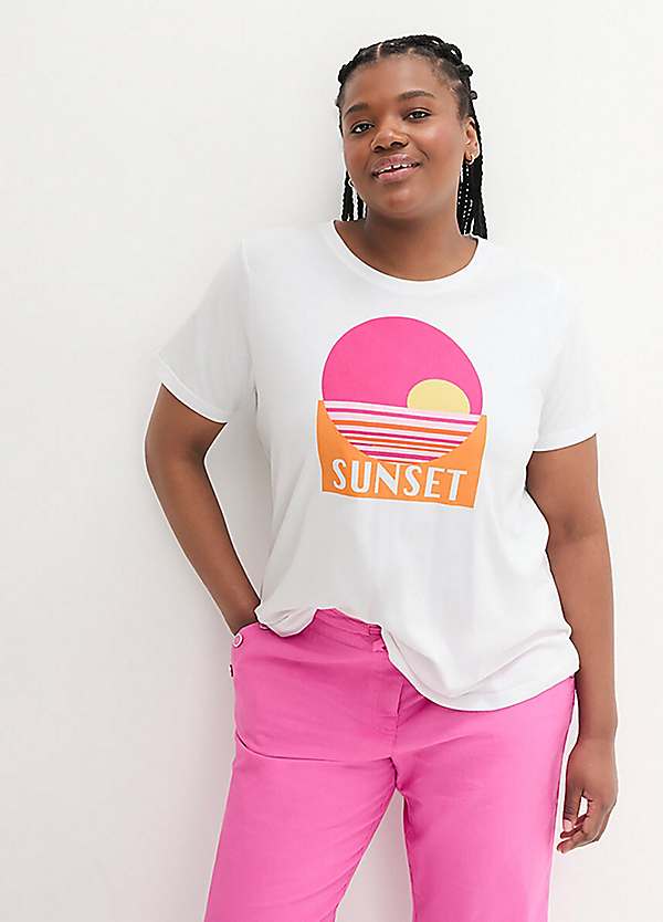 bonprix Sunset Print T Shirt