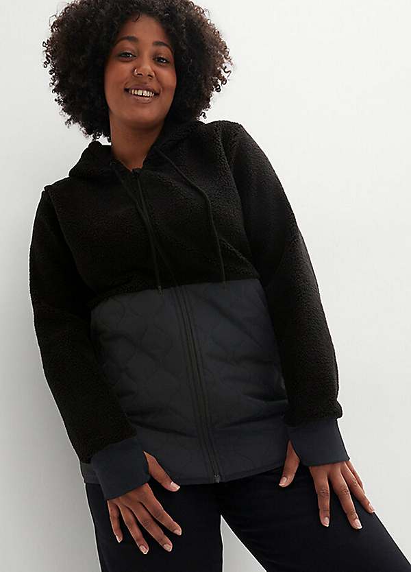 bonprix teddy fleece jacket