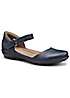 Hotter Lake Denim Navy Wide Women’s Casual Shoes | Curvissa